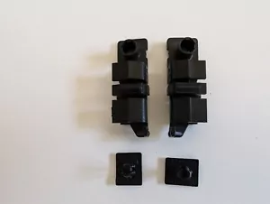 Fits 2010-2018 SKODA Yeti Sunroof Wind Deflector Brackets - Foto 1 di 2