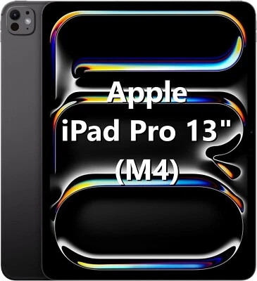 Apple iPad Pro 2024 13" M4 Solo Wifi 512GB Tablet Nero Siderale MVX43 - Immagine 1 di 4