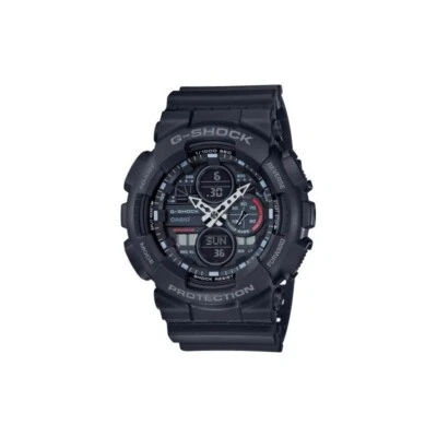 Orologio Uomo Casio G-SHOCK GA-140-1A1ER Con Cassa E Cinturino In Resina Nera - Immagine 1 di 3