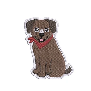 Parche para perro Labrador bordado apliques para planchar para chaleco chaqueta ropa mochila - Imagen 1 de 12