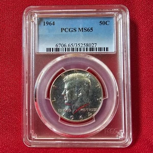 1964 Proof 50c Kennedy halber Dollar PCGS MS65 - Bild 1 von 2