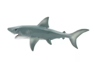 Megalodon, Big Tooth Shark, Realistic Toy Figure, Model 8" CH398 BB151 - Picture 1 of 8