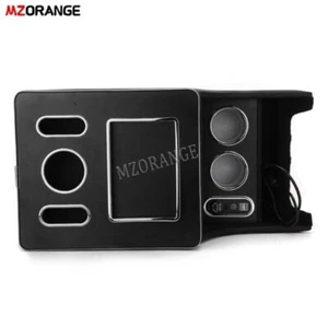 1x Caja de almacenamiento reposabrazos negra con luz para Mercedes Benz Vito W447 2016 2017-2022 - Imagen 1 de 12