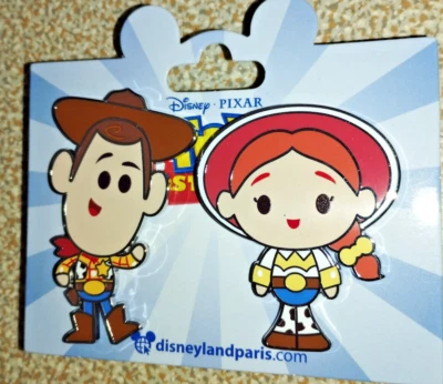 Cute Woody Jessie Toy Story Disney Paris Dlp May 2024 2 Pins - Image 1 of 4