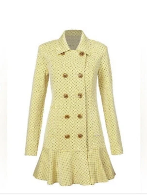 Cabi Nuevo Nuevo Con Etiquetas Hobnob Topper #6249 Amarillo Negro Blanco Estampado Antes $209 Foto 1 de 3