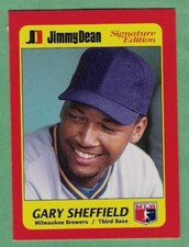 1991 MSA Jimmy Dean Oversized Card ** Pick Your Card / Player **