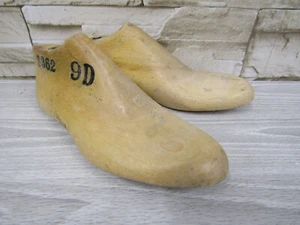 1 Par De Madera Para Niños De Colección TALLA 9 D Zapato A Juego Dura Moldes Zapatero #3362 - Imagen 1 de 5