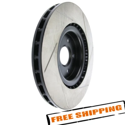 Rotor de freno delantero StopTech Sport ranurado de 1 pieza para Chevy Camaro 10-15 Foto 1 de 4