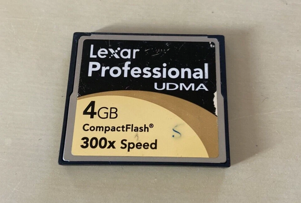 Lexar 4GB 300X Professional UDMA CompactFlash - Image 1 of 1