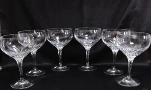 6 x  Nachtmann Yvonne Kristallglas Sektschale Sektglas 6 Stück  (DM) - Picture 1 of 4