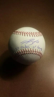 Jon Gray Signed Autographed Baseball on Major league Ball. Rockies - Image 1 of 4