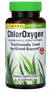 KRÄUTER ETC Chlorsauerstoff Chlorophyllkonzentrat alcfrei, 60 schnell wirkende Sofgele - Bild 1 von 2