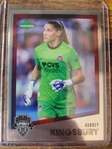 2023 Parkside NWSL Vol. 1 Aubrey Kingsbury Foil SP #30 Washington Spirit