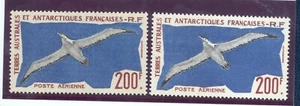 France-Australes Stamps: 2x 200Frs Ref# C-3, mint-NH..$160 - Imagen 1 de 1