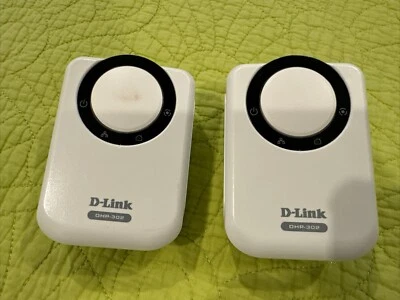 D-Link DHP-303 PowerLine HD Network Starter - Used . Tested and Functioning. - Image 1 of 4