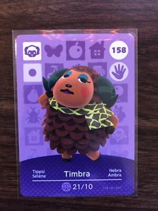 158 Timbra Animal Crossing Amiibo Serie 2 Karten unbenutzt ungescannt EU - Bild 1 von 1
