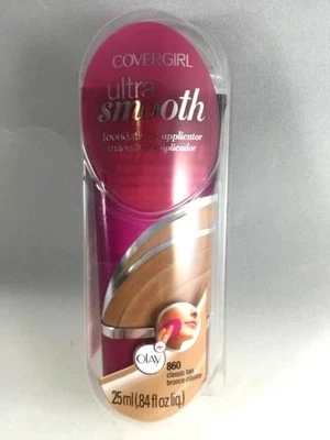 Covergirl Ultra Smooth Foundation + Applicator -860 Classic Tan- New - Bild 1 von 2