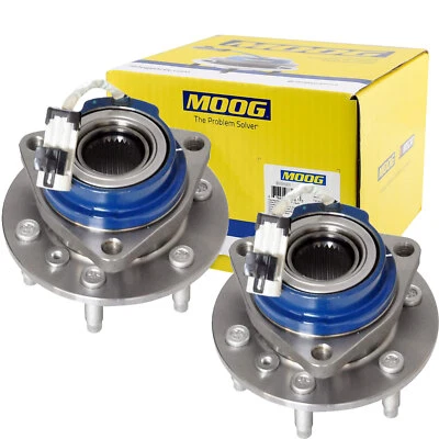 2x Buje de cojinete de rueda delantera MOOG para Chevy Uplander Pontiac Montana 2006 2007-09 Foto 1 de 4