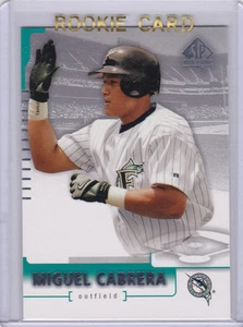 Miguel Cabrera Rookie Card Upper Deck SP Authentic BASEBALL RC Marlins Tigers! - Bild 1 von 2