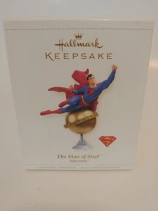 Hallmark Andenken 2006 Christbaumschmuck "The Man of Steel" Superman - Bild 1 von 11