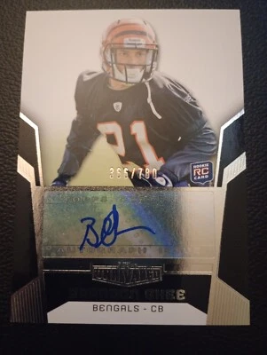 2010 Topps Unrivaled Brandon Ghee RC Rookie AUTOGRAPH Bengals /780 - Image 1 of 2