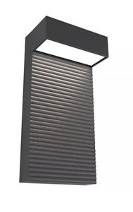 Artika Dark Sky LED Outdoor Wall Light Minimalist Matte Black Finish - Picture 1 of 4
