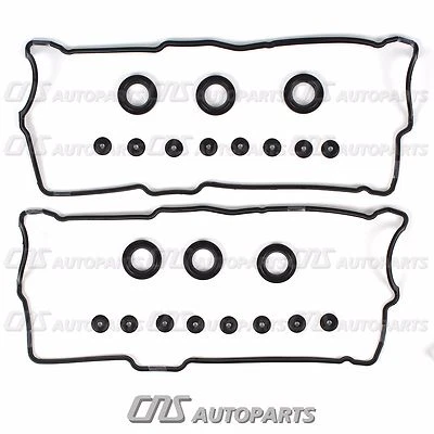 FIT Toyota 3.4L Tacoma 4Runner Tundra 5VZFE Valve Cover Gasket w/Grommet & Seals Foto 1 de 4