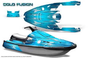 YAMAHA WAVE RUNNER III 3 JET SKI GRAPHICS KIT 91-96 CREATORX COLD FUSION BLI - Bild 1 von 1