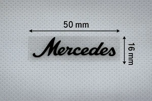 Adesivo Mercedes parabrezza adesivo Mercedes Benz nero - Foto 1 di 5