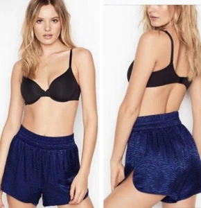 Victoria Secret Animal Print Short Navy Size S/P/CH - Picture 1 of 11