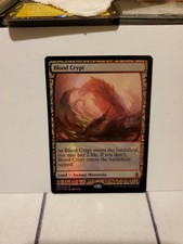 X1 MTG BLOOD CRYPT FOIL ZENDIKAR EXPEDITIONS LP