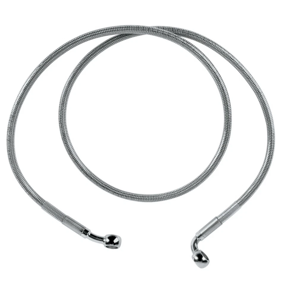 Línea de freno trenzada delantera de acero inoxidable Harley-Davidson Softail Springers 1997-2006 Foto 1 de 1