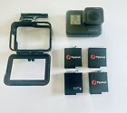 GoPro Hero5 Black Ultra HD 4k Action Camera - Plus 4 Batteries & Hard case