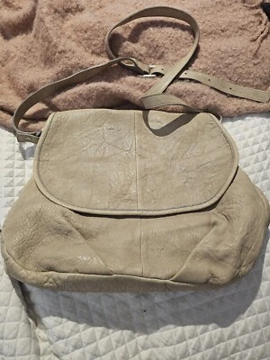 Bandolera de hombro de cuero genuino NANNINI Foto 1 de 4