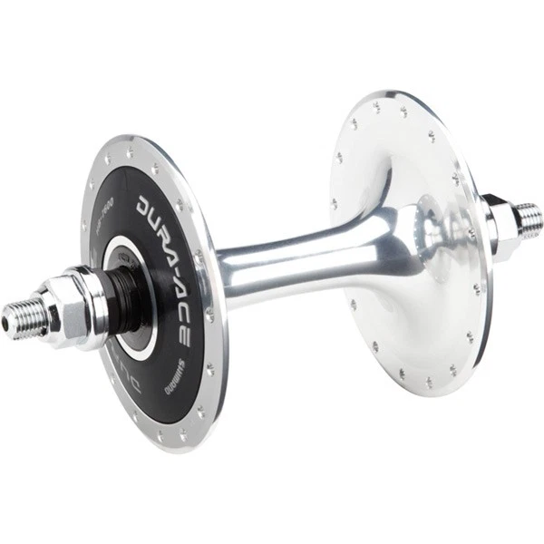 Shimano Bicycle Cycle 7600 Dura-Ace Large Flange Front Track Hub 32 Hole Silver - Image 1 of 1