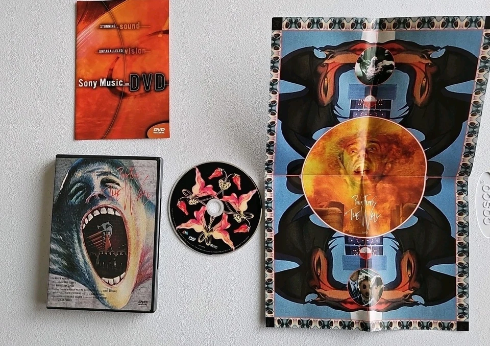 Pink Floyd - The Wall (DVD, 1999, Special Edition) w/poster | TESTED - Image 1 of 4