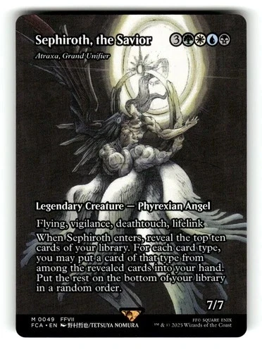 MTG Final Fantasy Sephiroth, the Savior - Atraxa, Grand Unifier - (Showcase) #49 - Image 1 of 1
