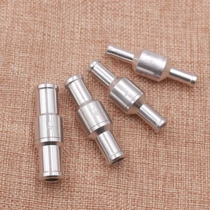 6/8/10/12mm Inline-Wege Rückschlagventil Aluminium Kraftstoff Wasser Gas Luft U - Bild 1 von 27