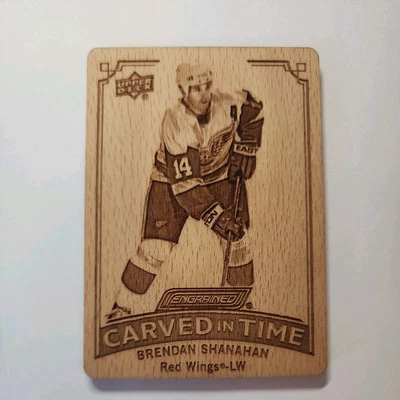 2023-24 cubierta superior grabada tallada en el tiempo #CT-9 Brendan Shanahan Foto 1 de 2