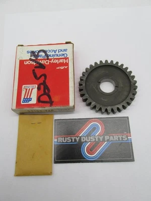 Engranaje de manivela de arranque Harley Davidson genuino nuevo en stock Aermacchi 74-78 SX175 33102-74P Foto 1 de 4