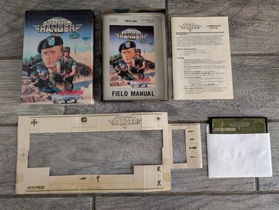 AIRBORNE RANGER - Commodore 64 C64/128 - Complete & Fully Tested!  MicroProse - Image 1 of 4