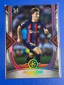 2022-23 Topps Museum Collection UEFA Champions FC Barcelona RC Pablo Torre #32 - Picture 1 of 3