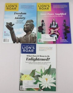 Lion's Roar Magazine Lot of 3  2025 Enlightenment / Buddhism - Imagen 1 de 9