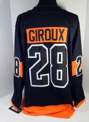 Nueva Jersey Para Hombres Philadelphia Flyers Claude Giroux #28 Auténtica Fanática Negra XL Foto 1 de 4