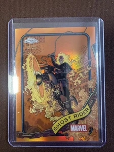 Topps Chrome Marvel 2025 Ghost Rider Orange Hobby Exclusive /25 - Bild 1 von 2