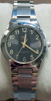 Q & Q Reloj Cuarzo por Citizen Miyota Movimiento Pulsera Banda Batería Nueva  Foto 1 de 4