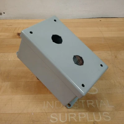 Cooper B-Line LR78446 Type 12 &13 Industrial Control Panel Enclosure, 2 Hole - Image 1 of 4