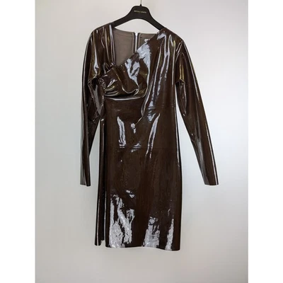 Vestido Bottega Veneta charol elástico en fondant BNWT 38 Foto 1 de 4
