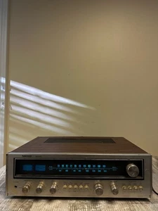 Nikko 5055 Stereo Receiver Silver Face Holz GETESTET 100% funktionstüchtig. - Bild 1 von 7