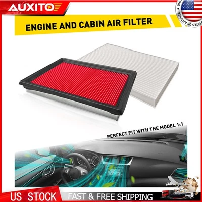 Filtro de aire de motor y cabina para Nissan Sentra 2013-2019 Juke 2011-2017 vendedor de EE. UU. P Foto 1 de 4